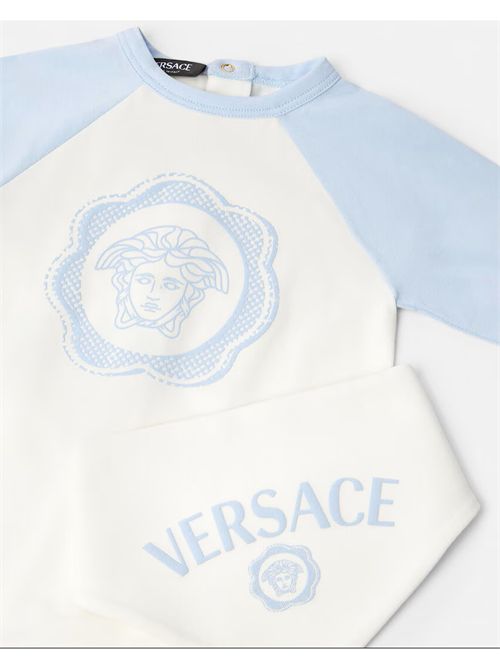 Completo, neonato, logato. VERSACE | 1020944 1A152242VH80